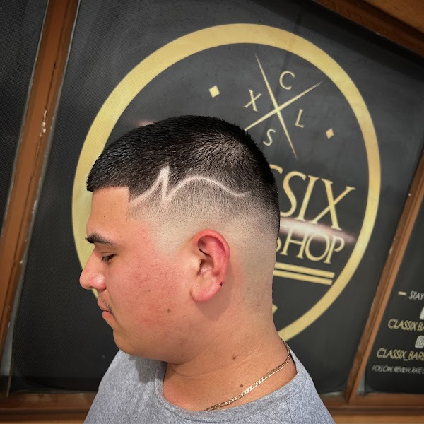 Barber at work at Kiko's